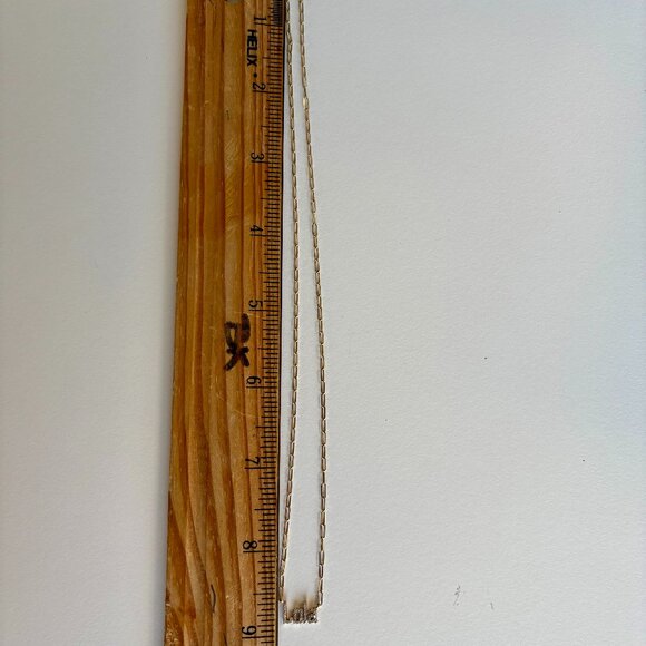 Alev Diamond Lola Paperclip Necklace - Picture 2 of 3